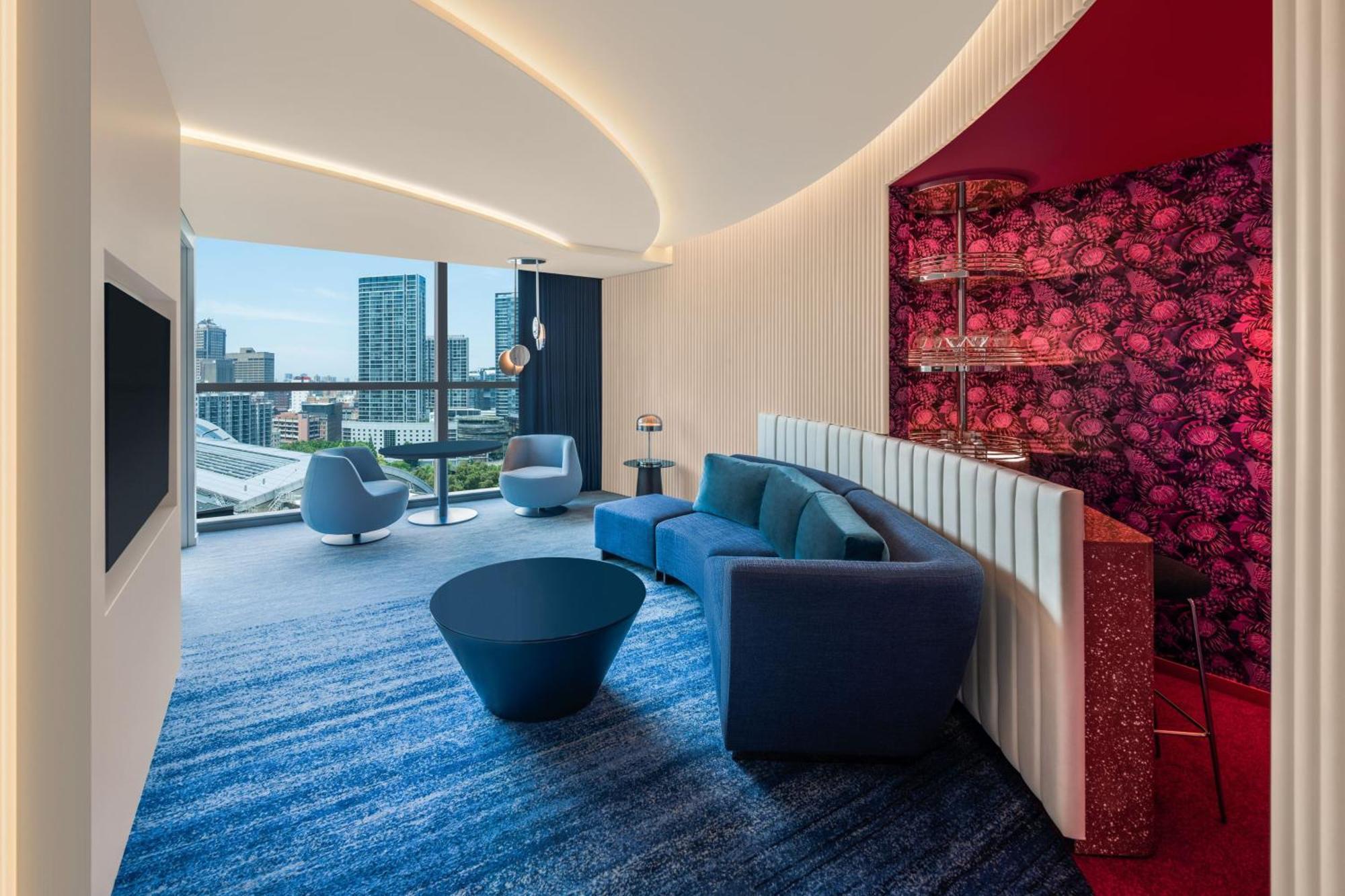 W Sydney Hotel ภายนอก รูปภาพ The Living Room at The Standard East Village
