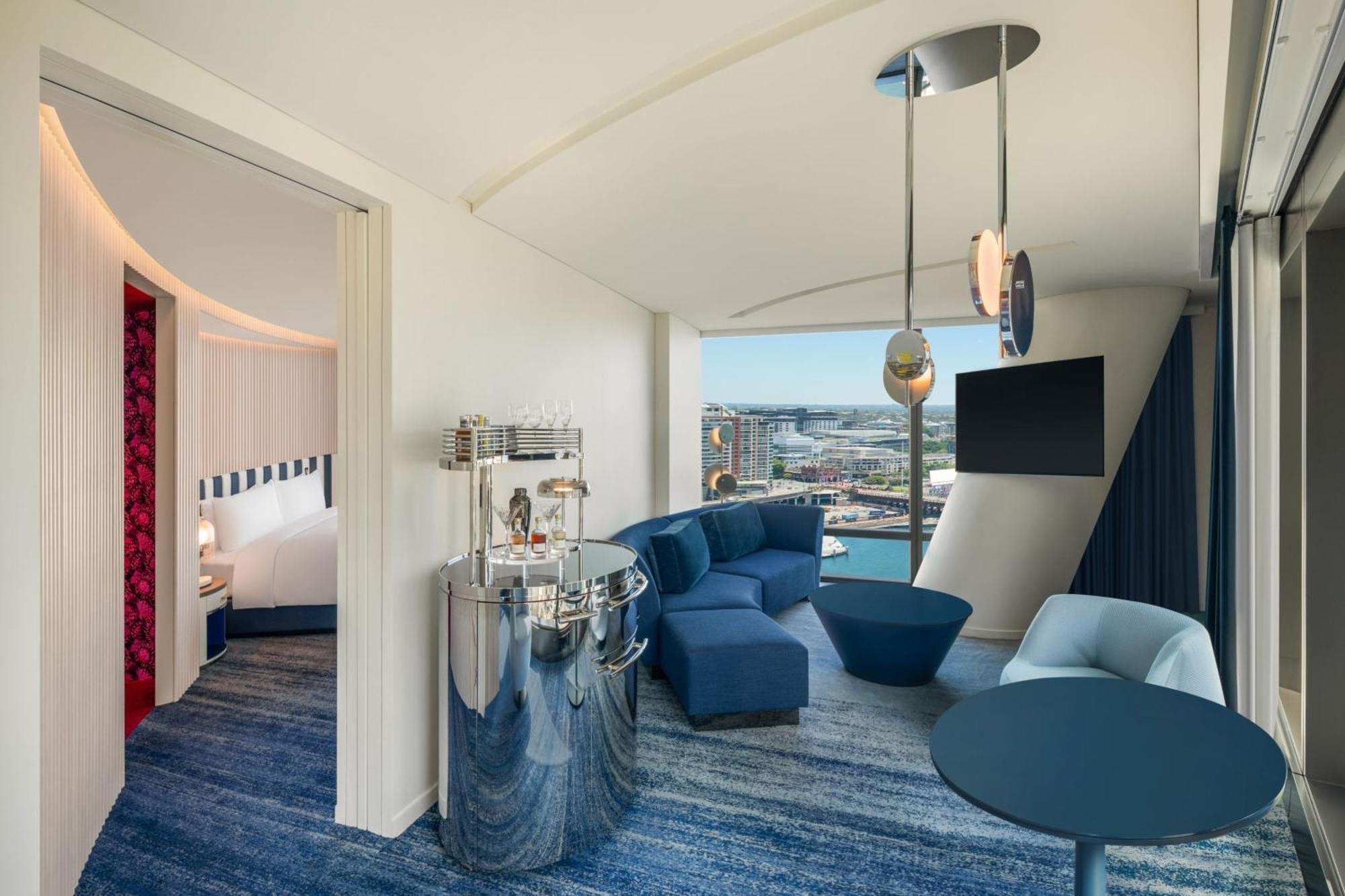 W Sydney Hotel ภายนอก รูปภาพ A suite at the hotel