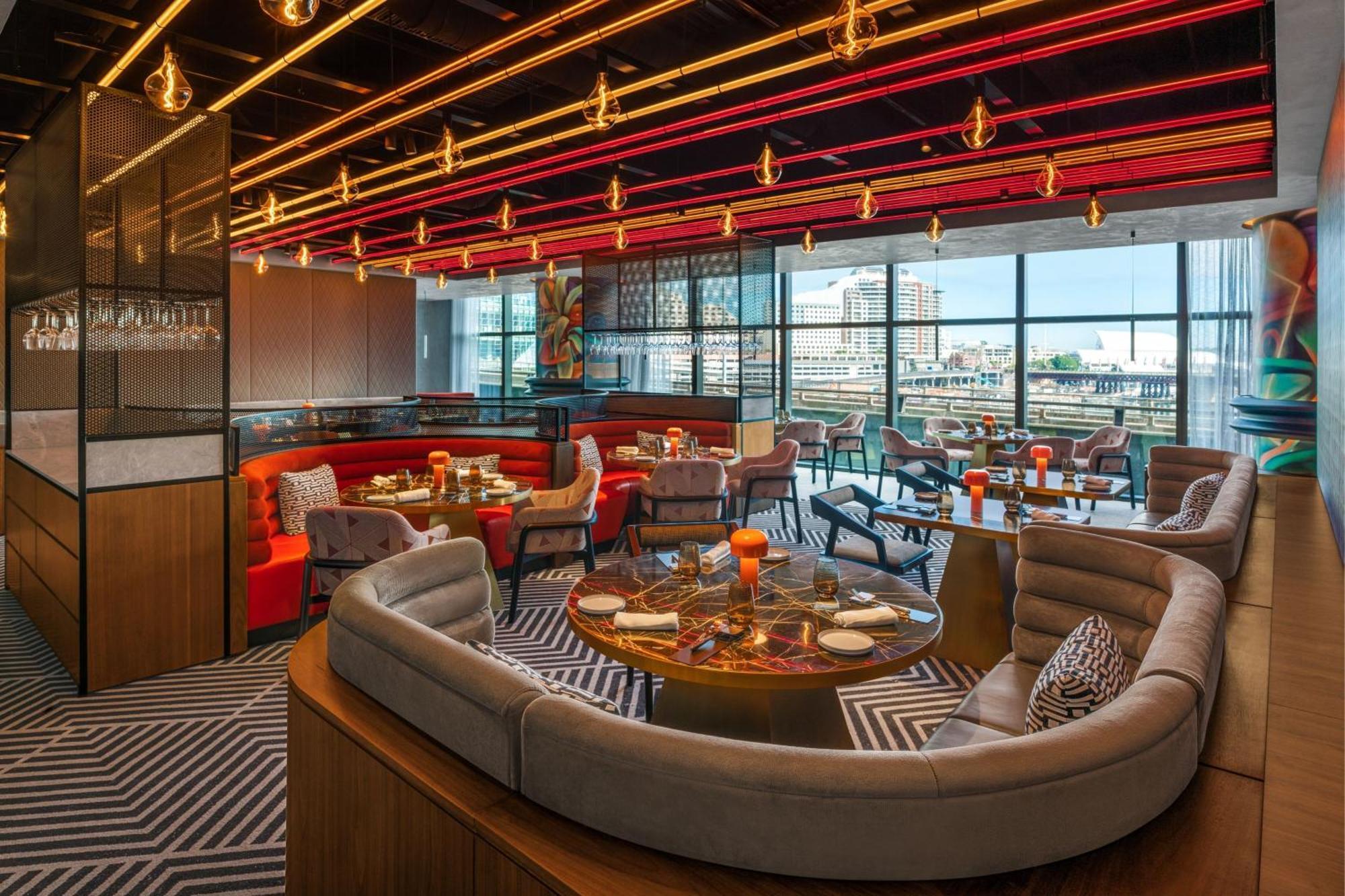 W Sydney Hotel ภายนอก รูปภาพ The interior of the restaurant