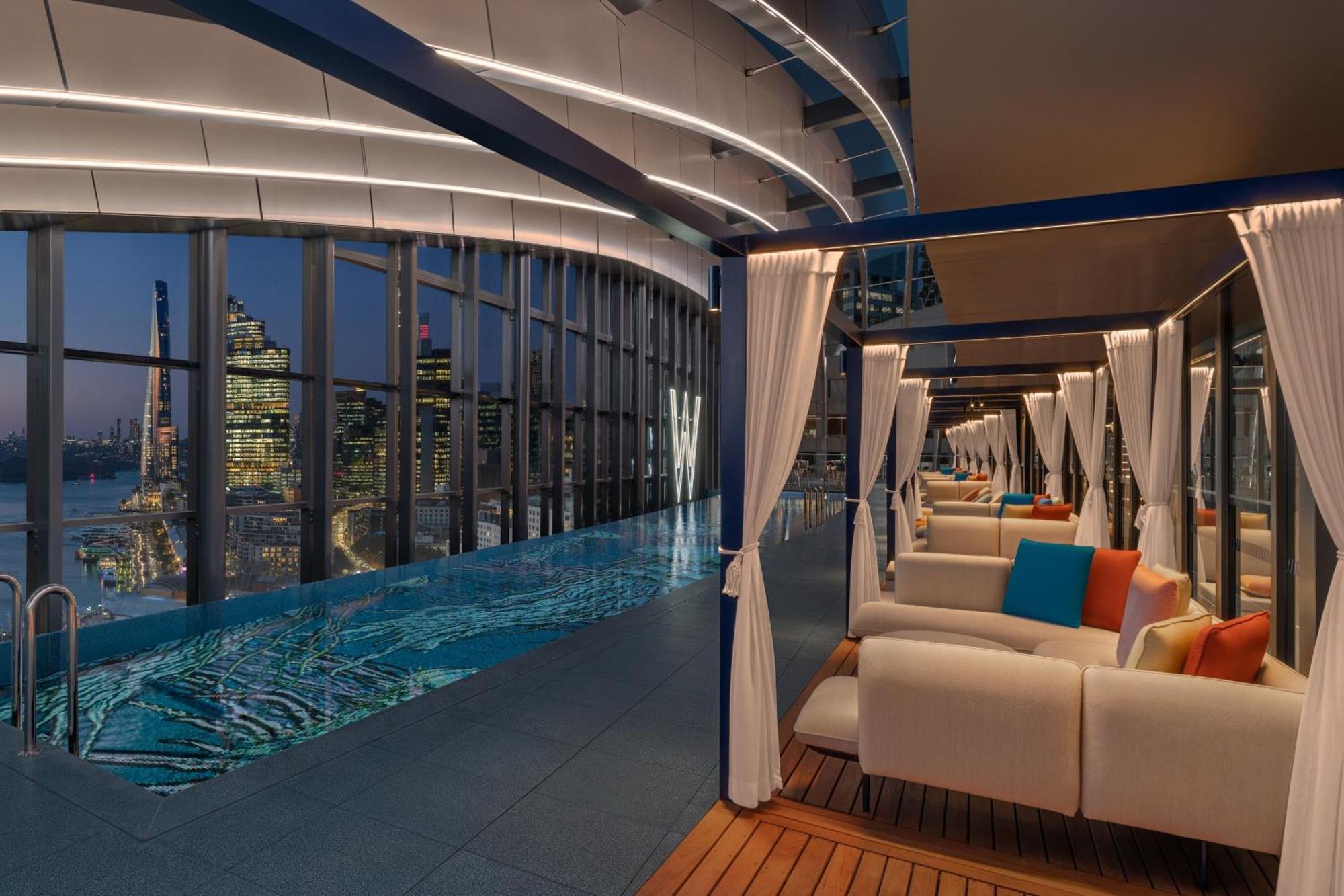 W Sydney Hotel ภายนอก รูปภาพ Skyline pool